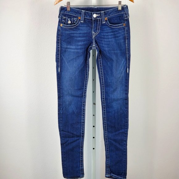 True Religion Denim - TRUE RELIGION julie skinny jeans Sz 27